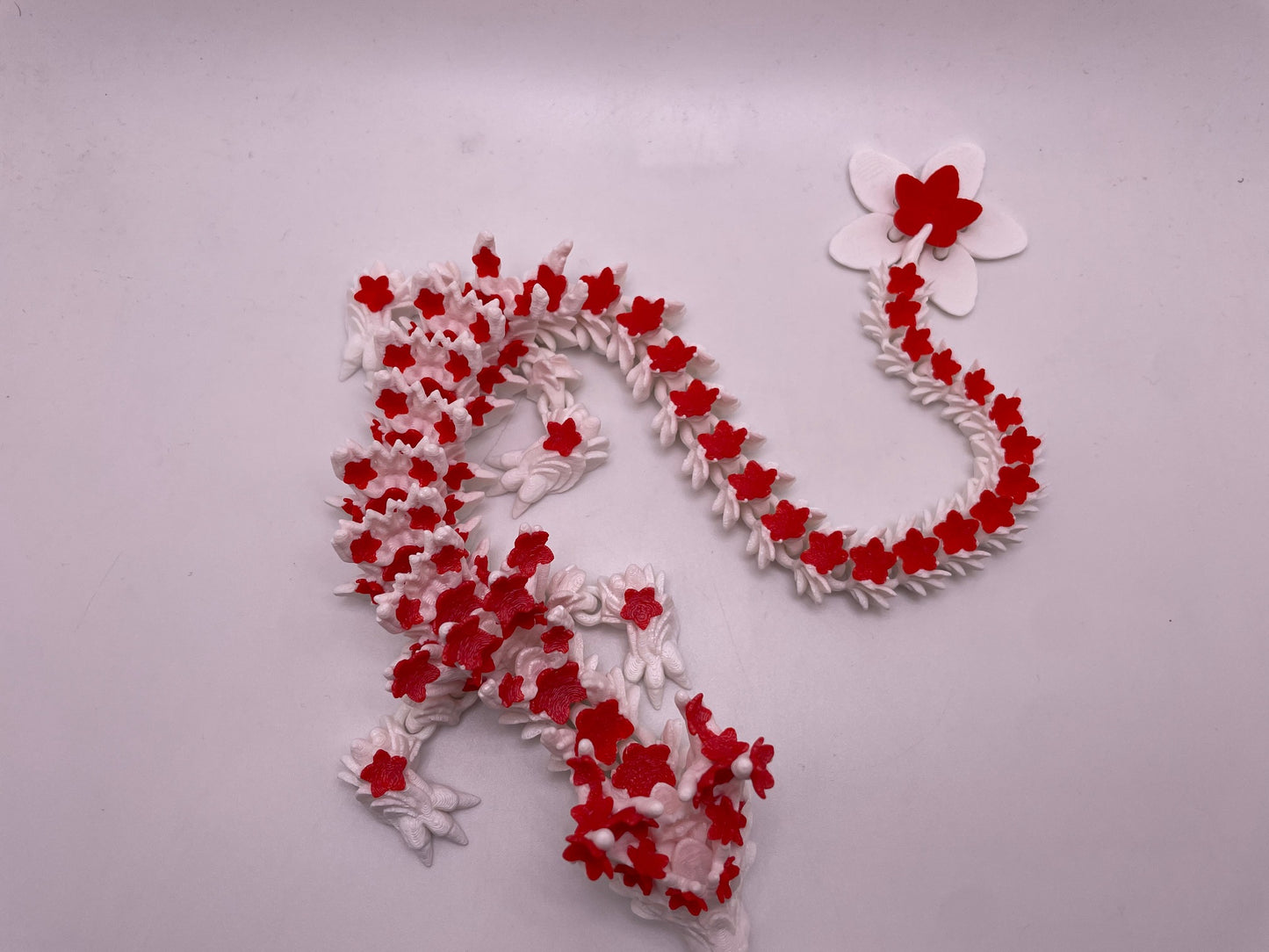 Cherry Blossom Dragon | 3D Printed Fidget Toy | Sensory Toy