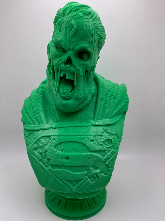 Zombie Superman | Fan Art | Sculpture | Statue