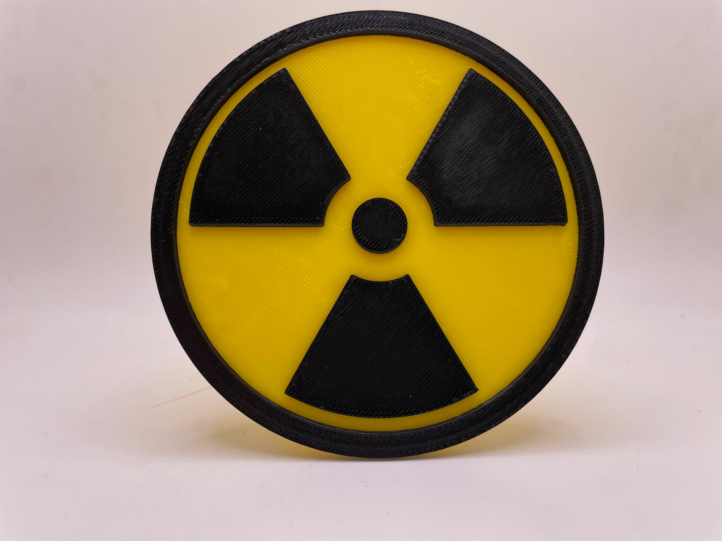 Radioactive Symbol | Trailer Hitch Cover | Tow Hitch Cover | Receiver Hitch Cover | Fallout | 3D Printed