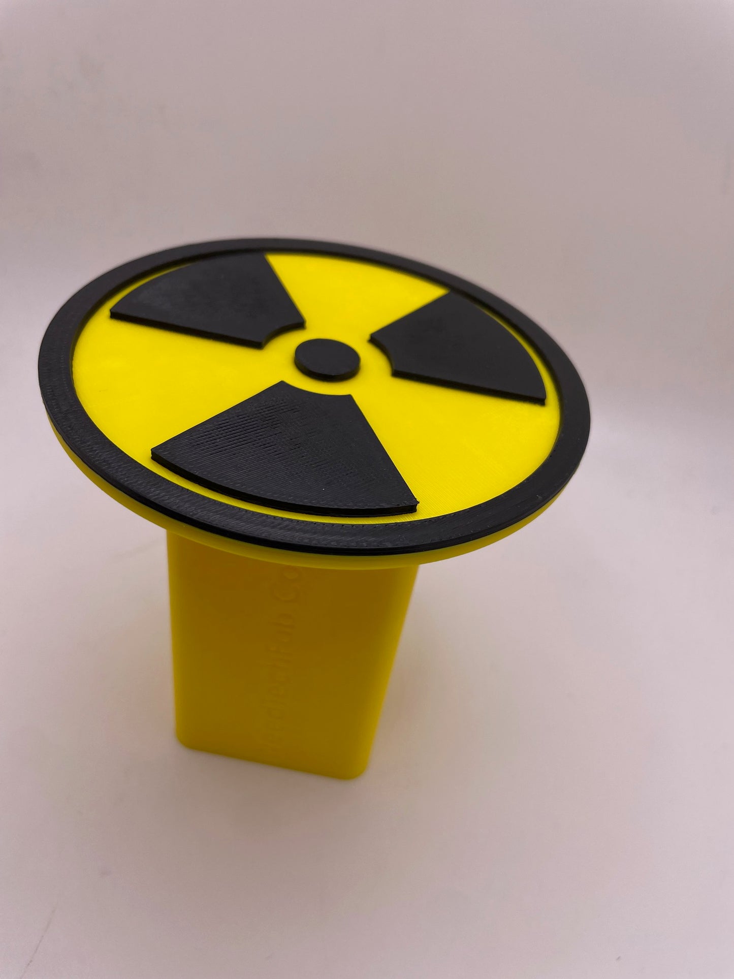 Radioactive Symbol | Trailer Hitch Cover | Tow Hitch Cover | Receiver Hitch Cover | Fallout | 3D Printed
