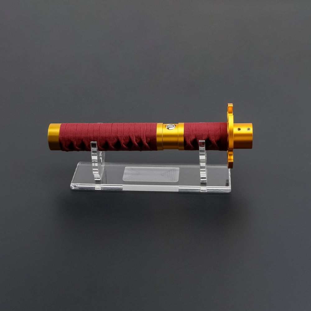 Katana - Flat Blade (Red & Gold)