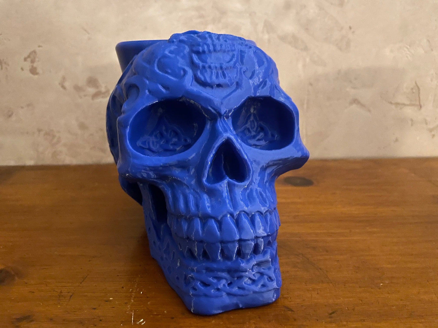 Large Celtic Skull Planter