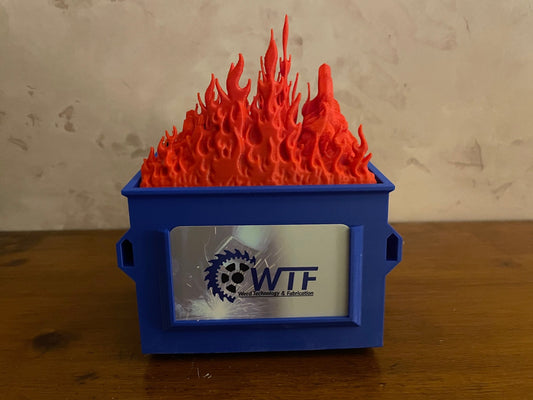 Dumpster Fire Candle Holder