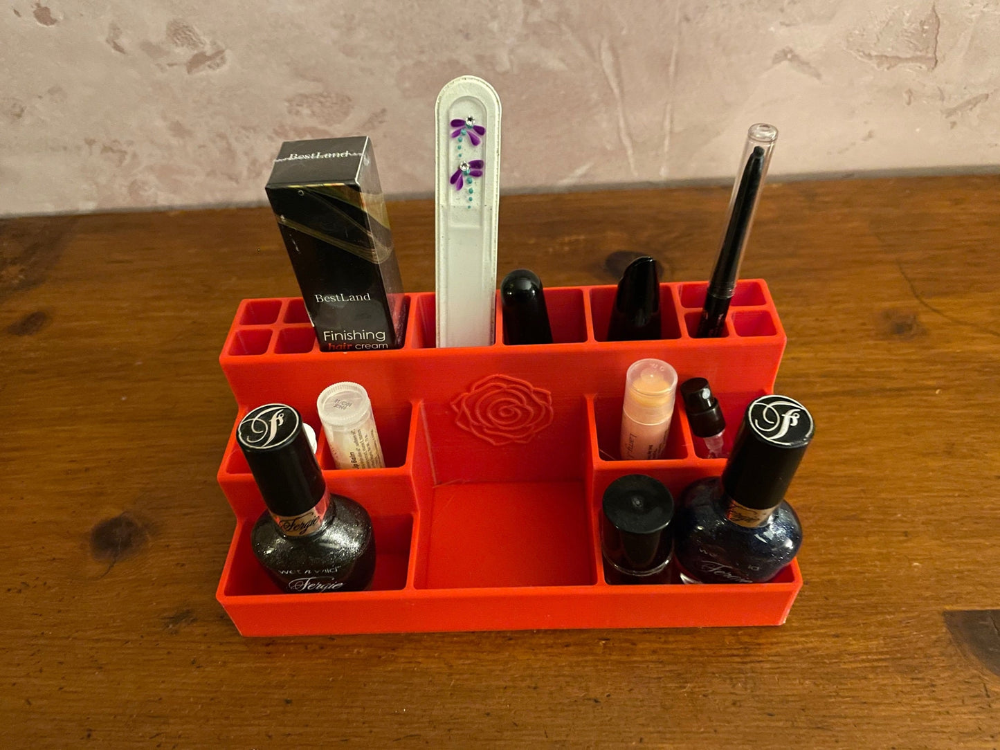 Rose Makeup Organizer