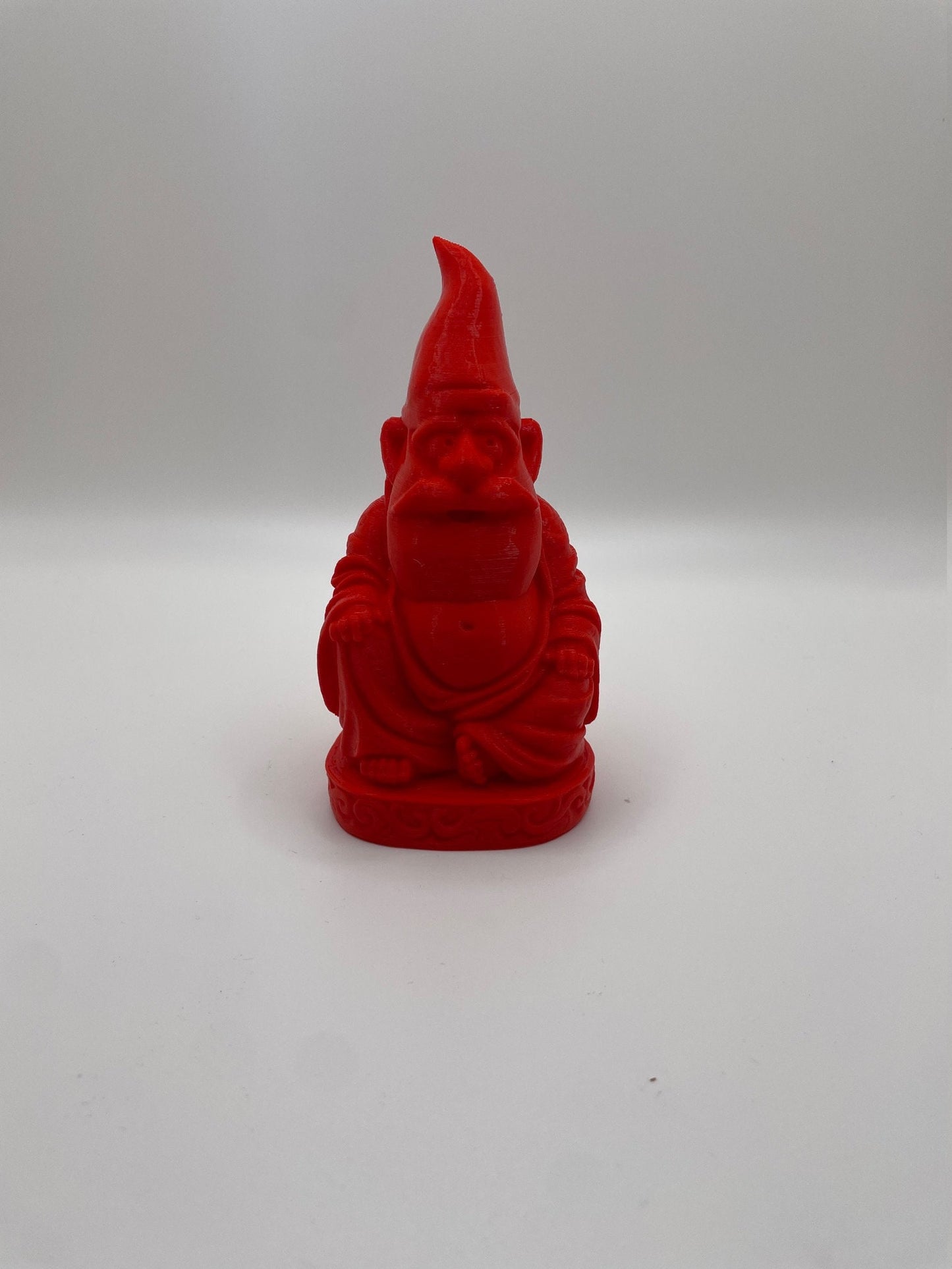 Garden Gnome Inspired Laughing Buddha