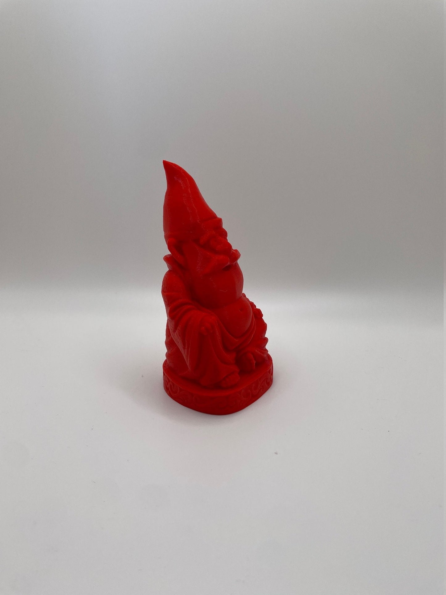 Garden Gnome Inspired Laughing Buddha