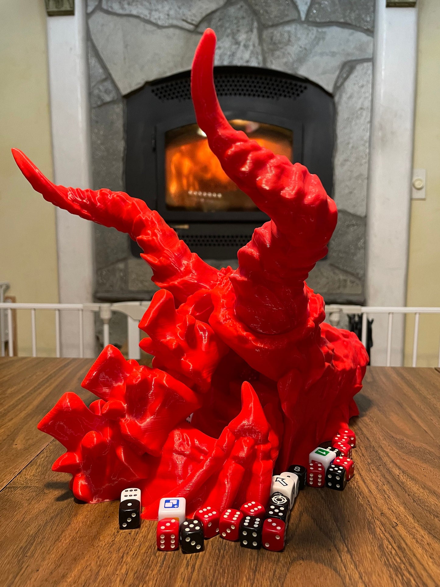 The Dragon Skull Dice Tower