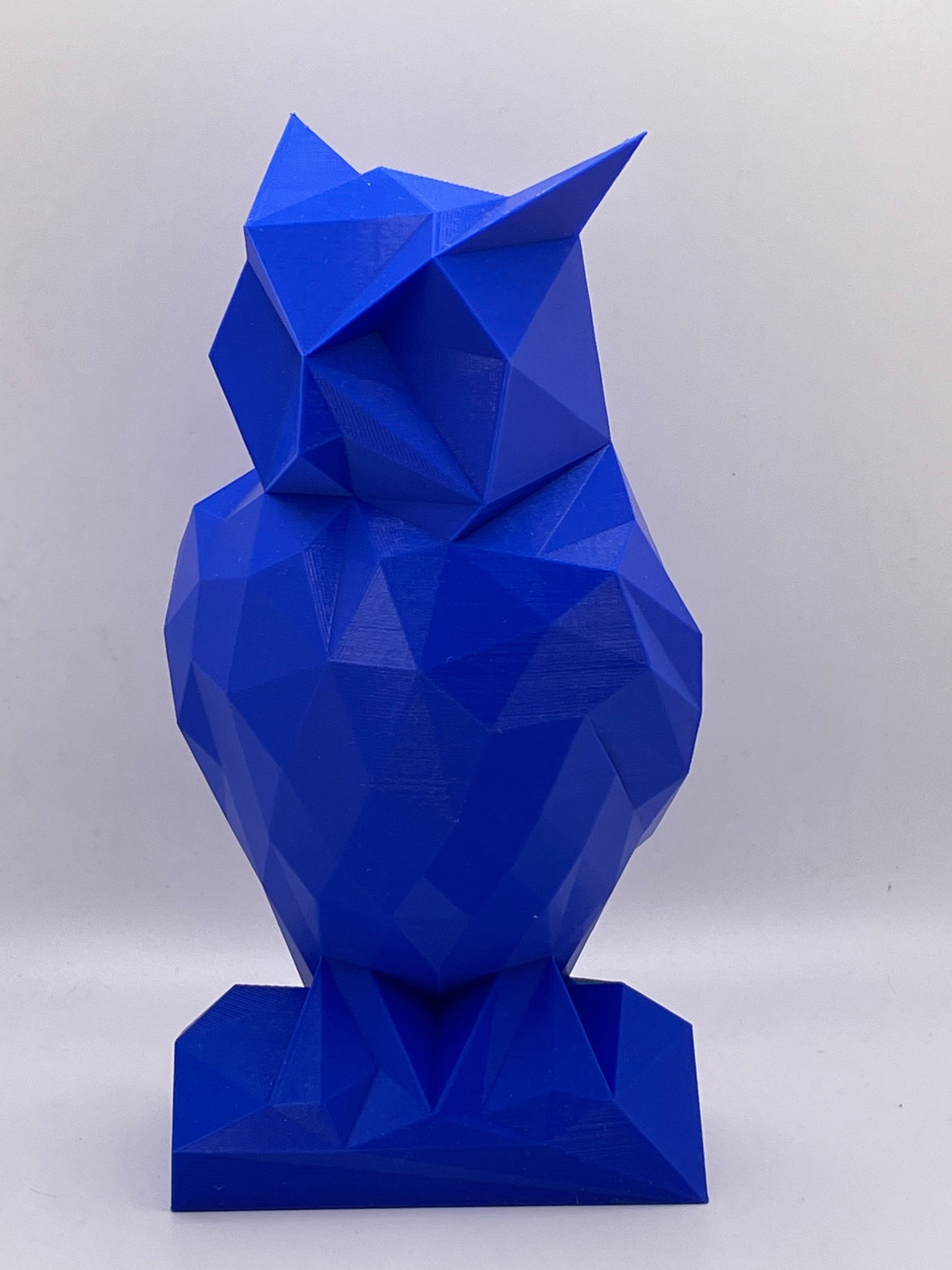 Large Low Poly Owl Figurine