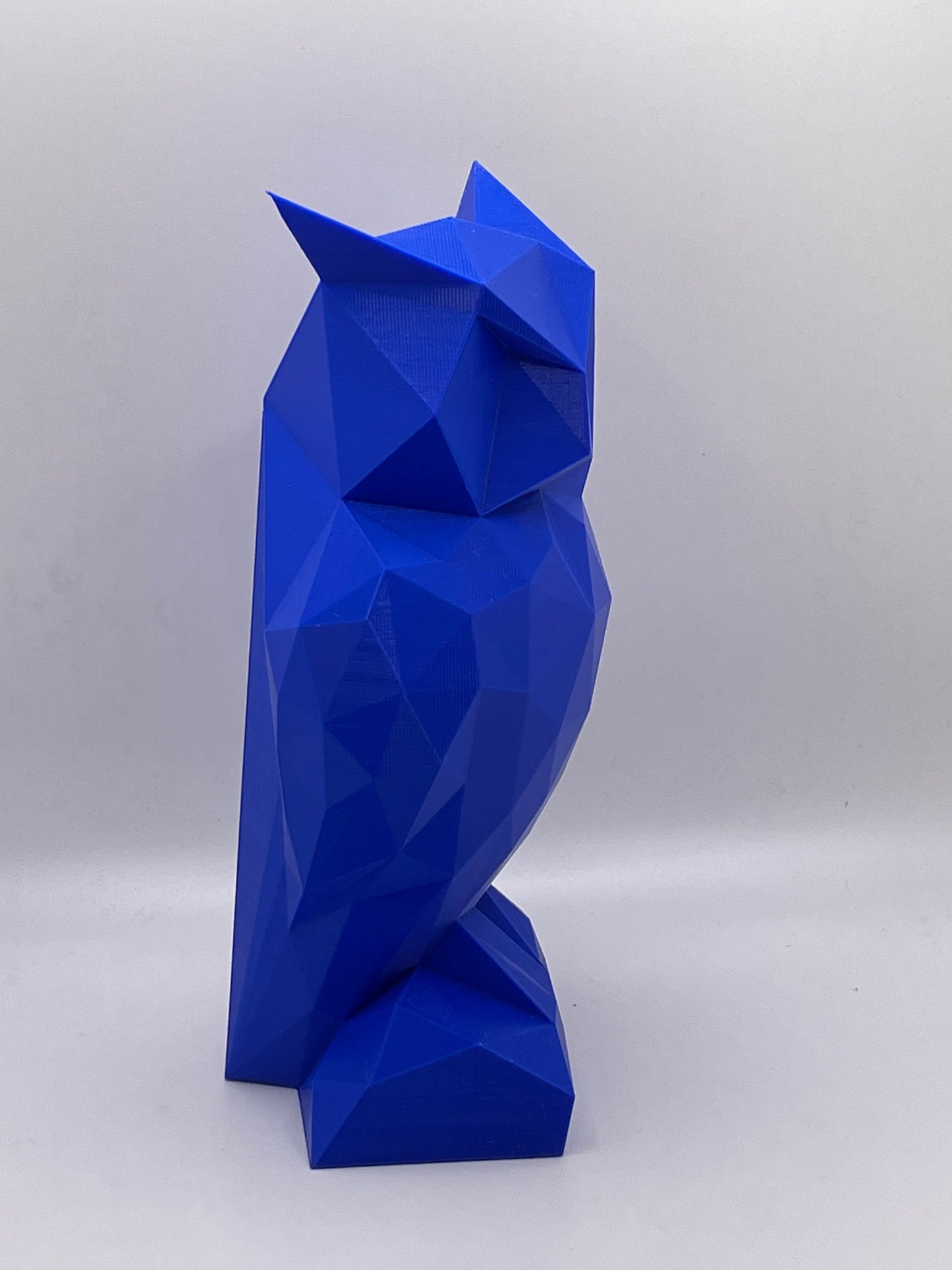 Large Low Poly Owl Figurine