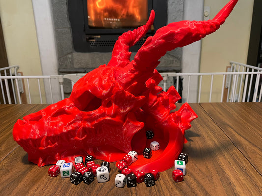 The Dragon Skull Dice Tower