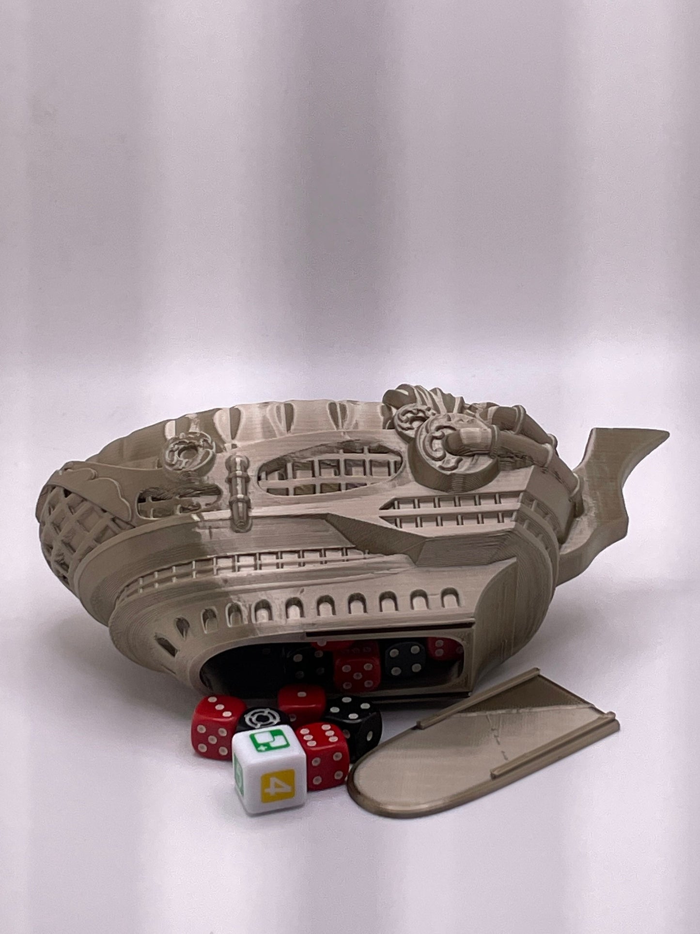 The Steampunk Airship Dice Box
