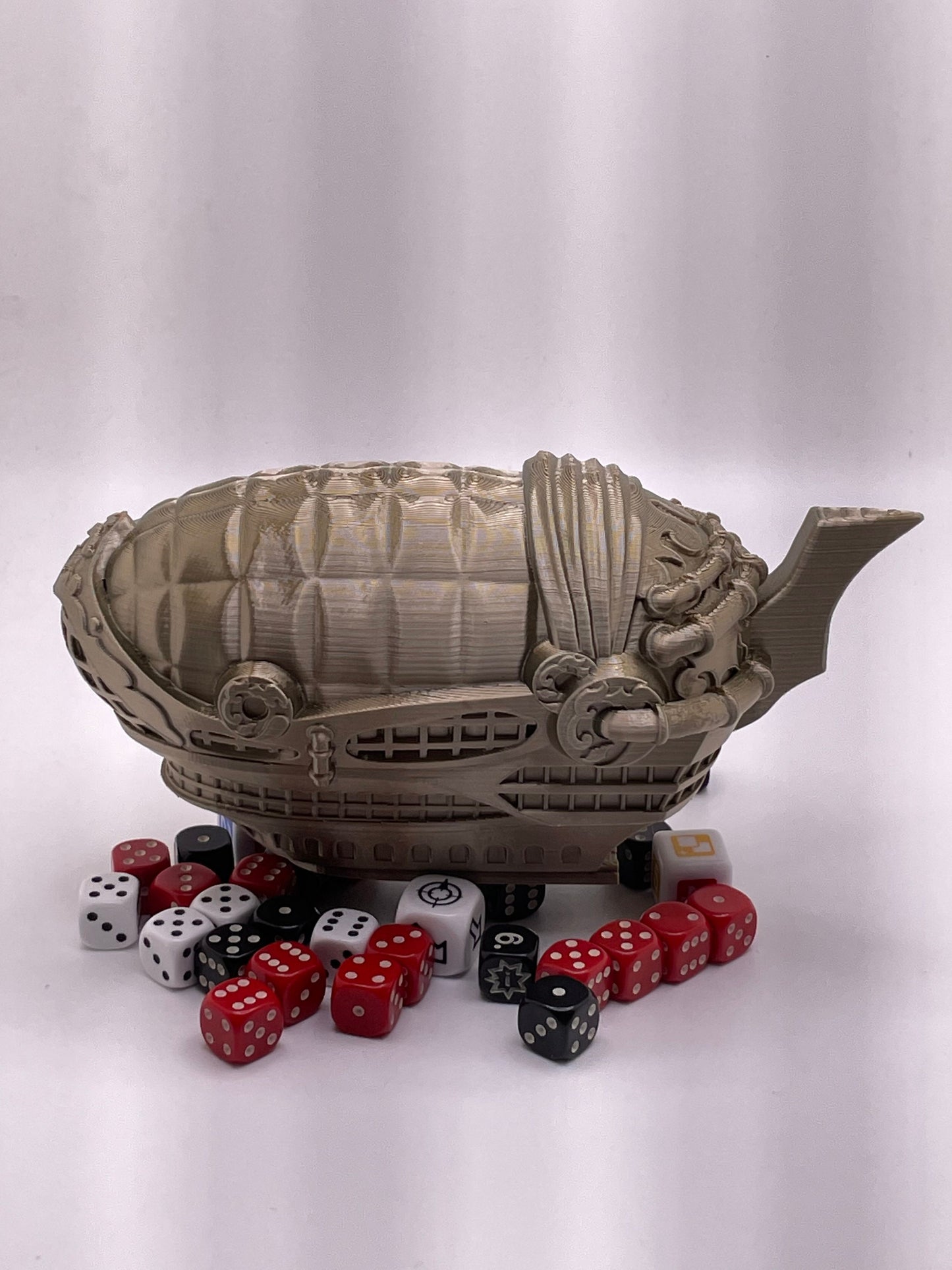 The Steampunk Airship Dice Box