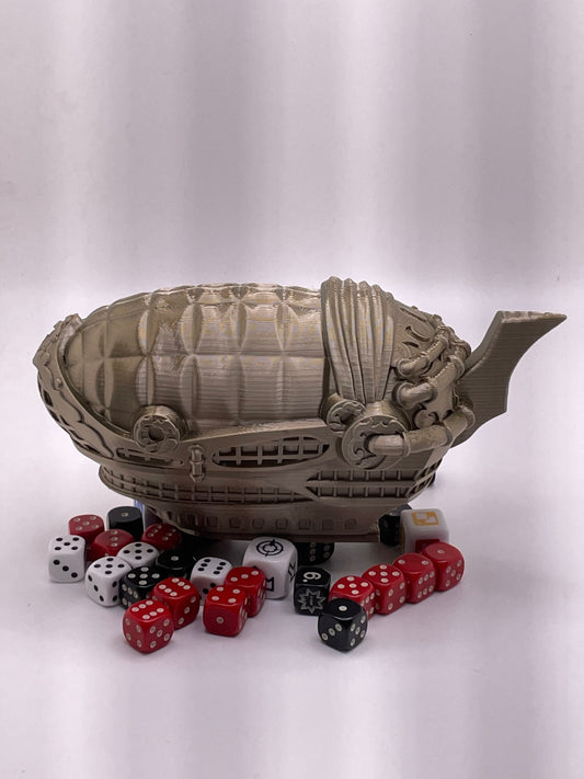 The Steampunk Airship Dice Box