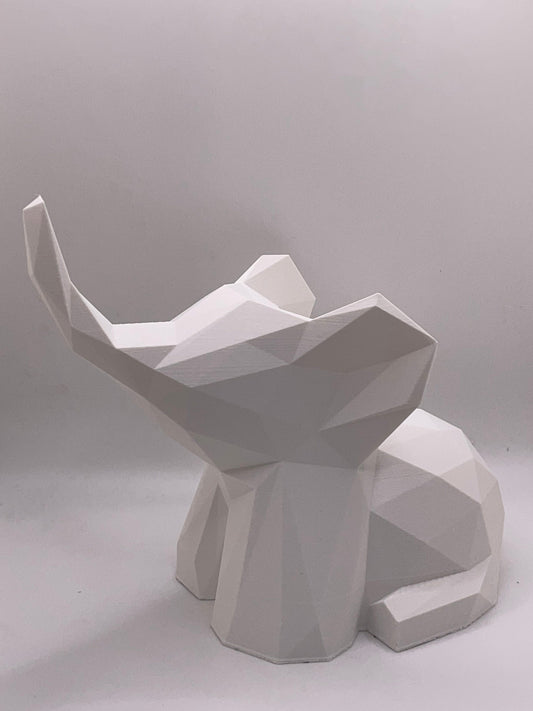 Large Low Poly Elephant