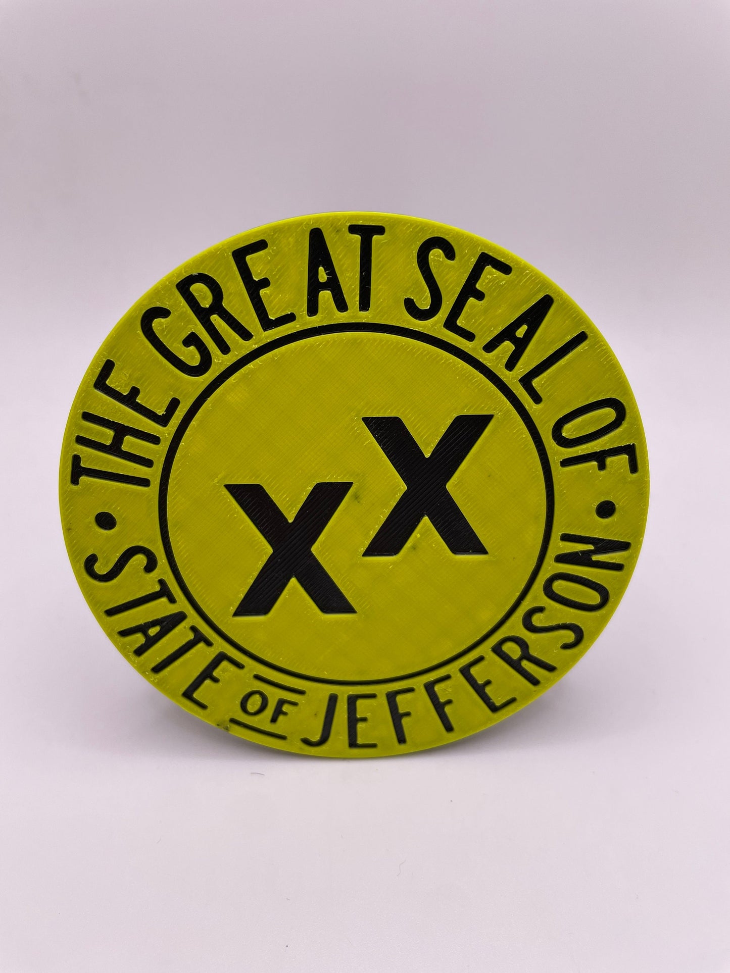 State of Jefferson Trailer Hitch Cover SOJ 51 Tow Hitch Cover