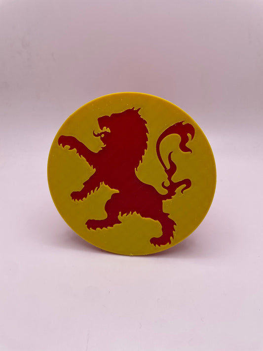 Rampant Lion Trailer Hitch Cover