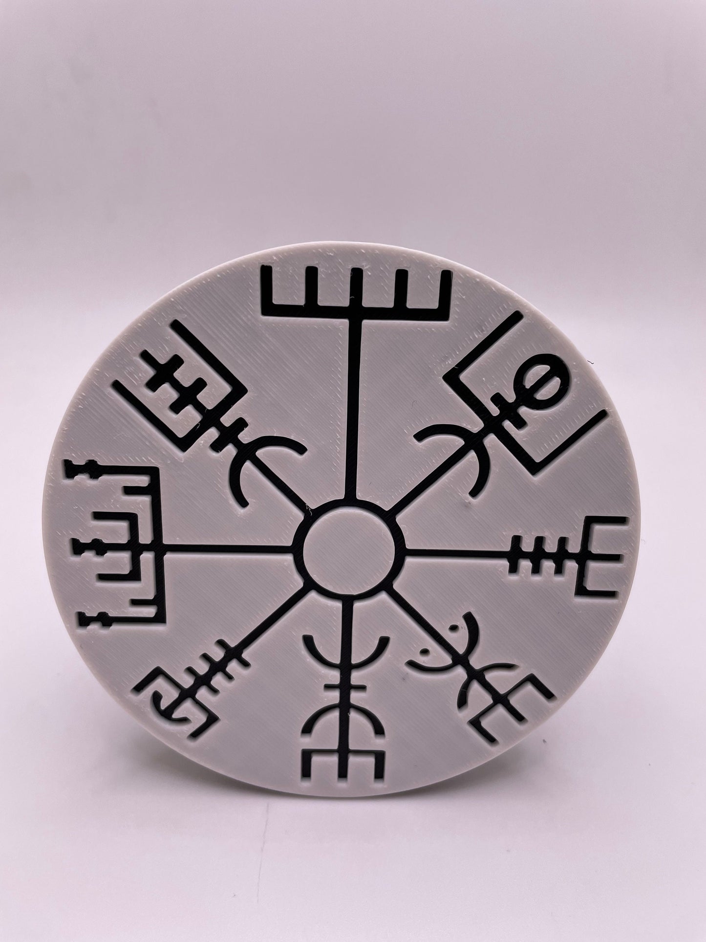 Vegvisir: Wayfinder Trailer Hitch Cover Viking Compass Tow Hitch Cover