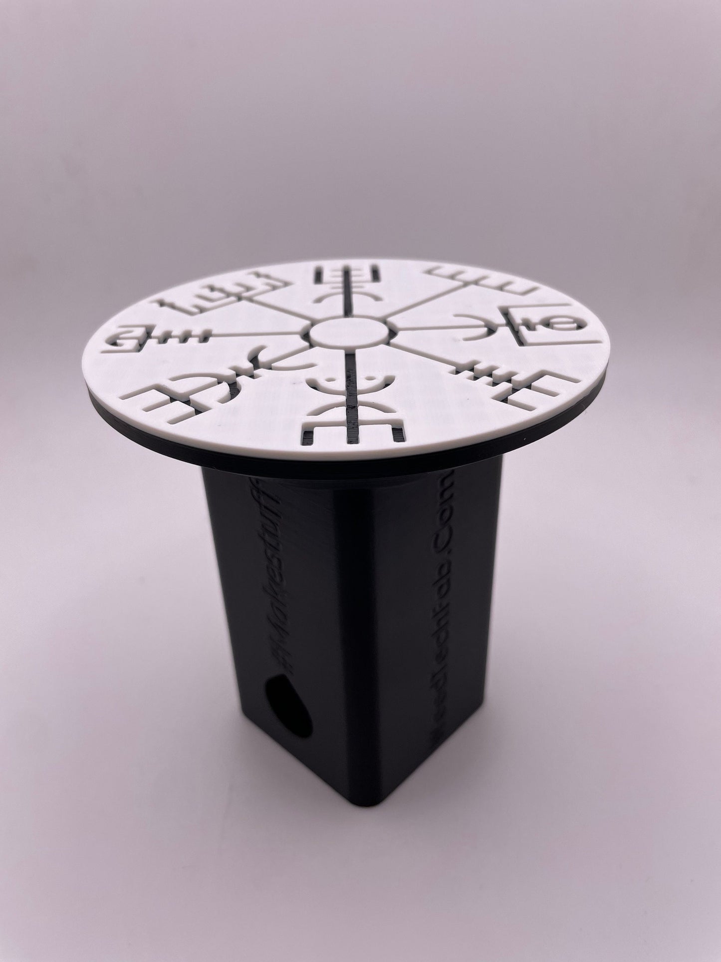Vegvisir: Wayfinder Trailer Hitch Cover Viking Compass Tow Hitch Cover