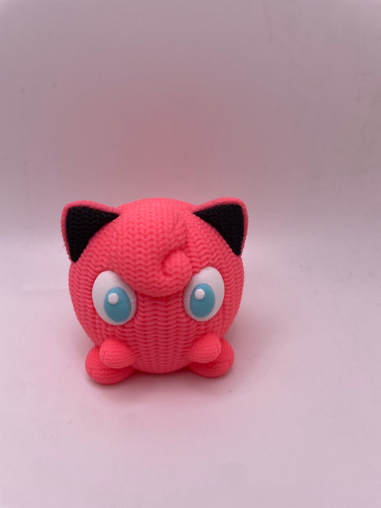 Knitted Style Jigglypuff Pokémon