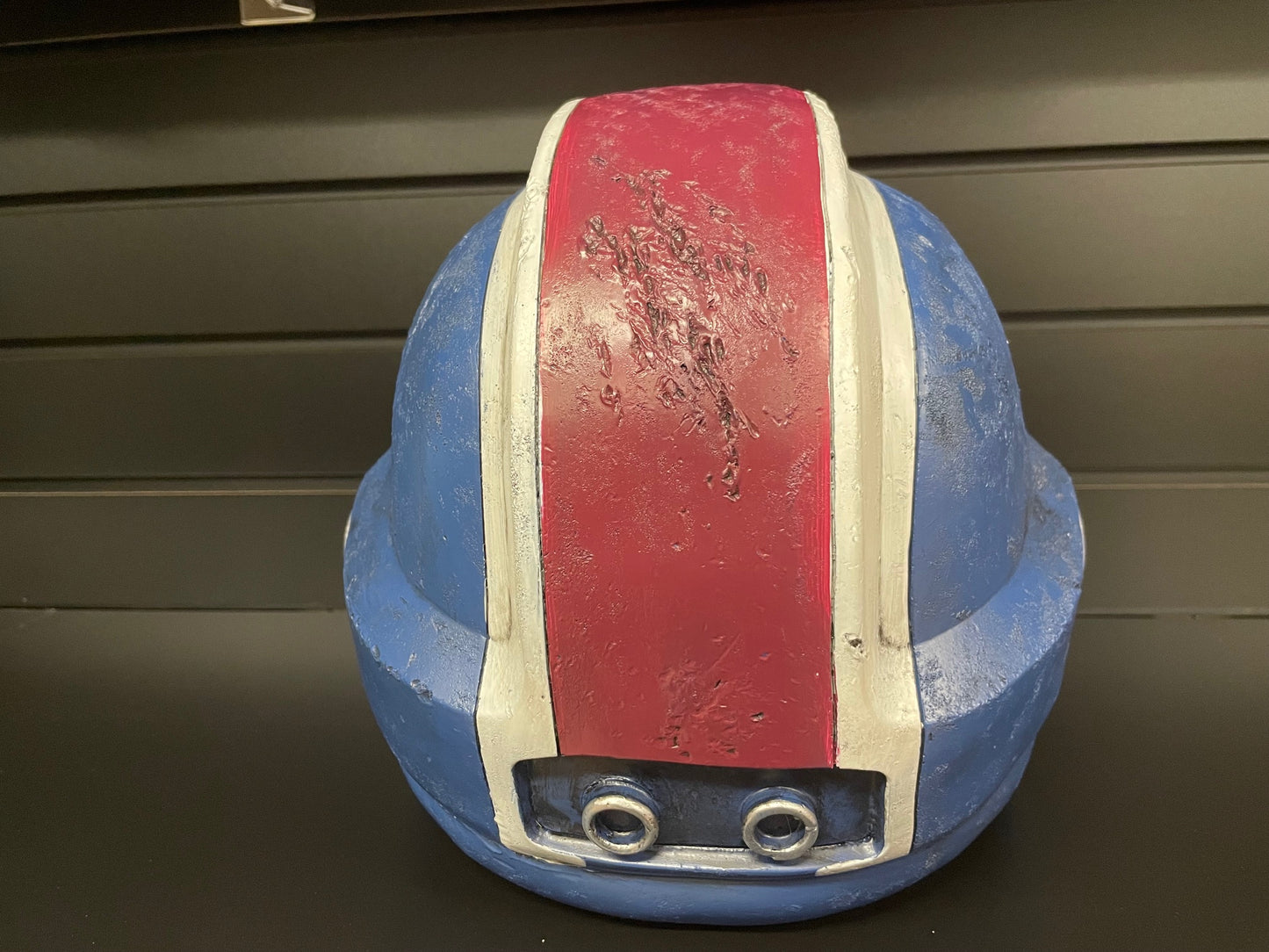 Space Marine Helmet | Blue | Weathered | Cosplay
