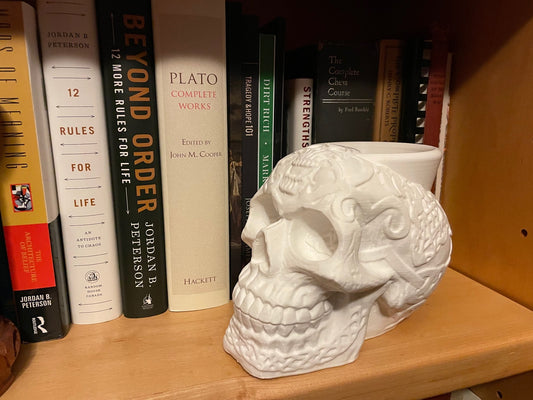Large Celtic Skull Planter