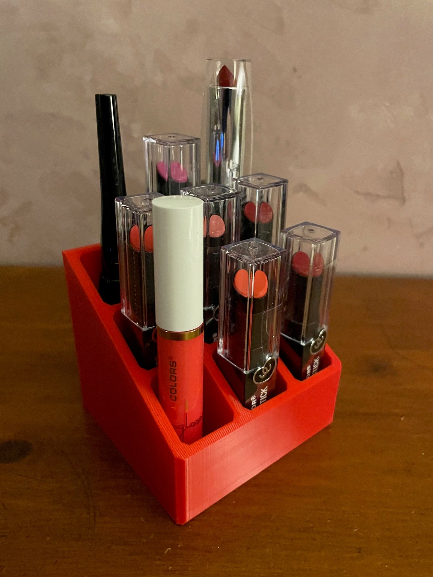 Lipstick Organizer Storage Box Holder