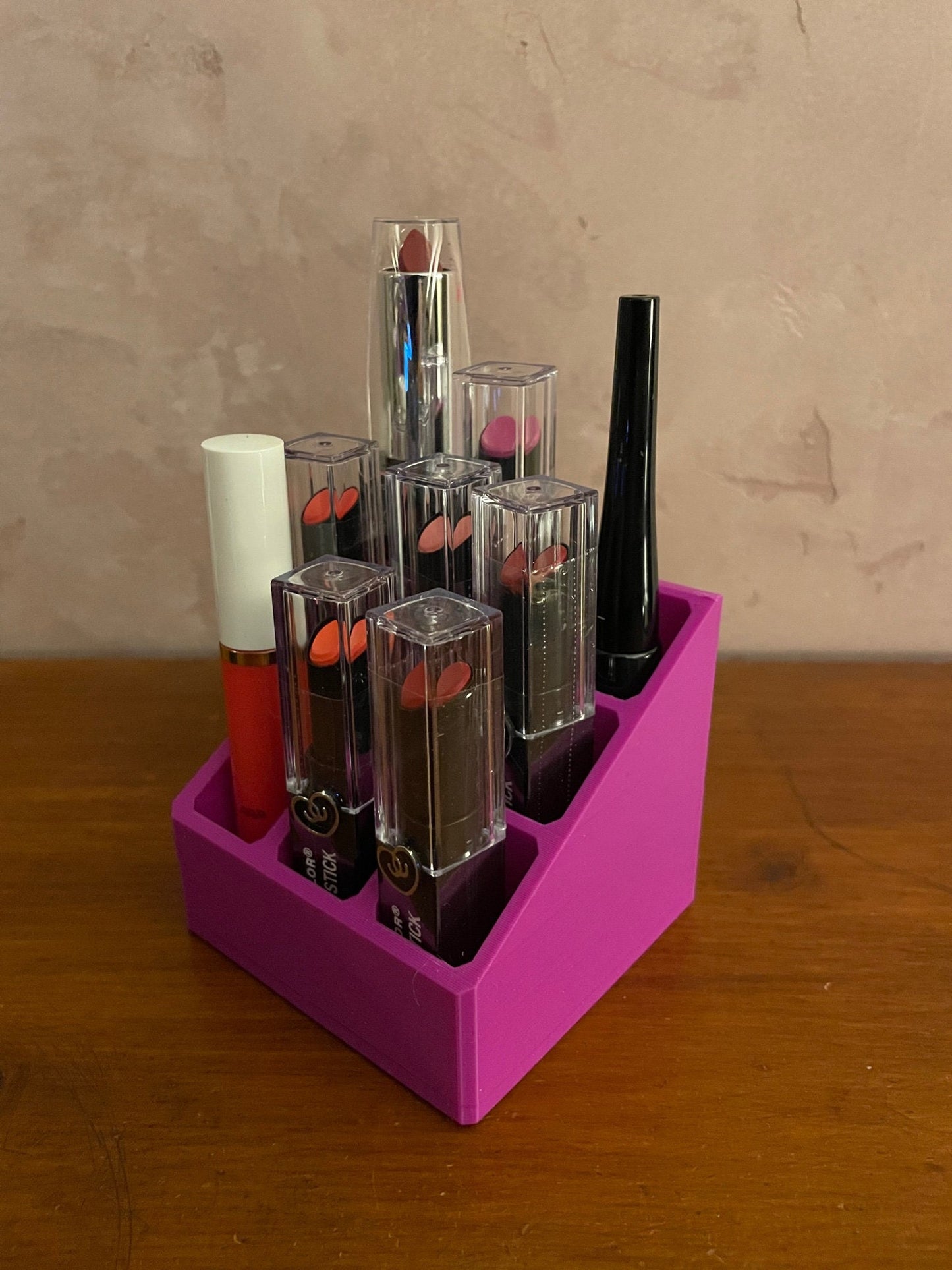 Lipstick Organizer Storage Box Holder