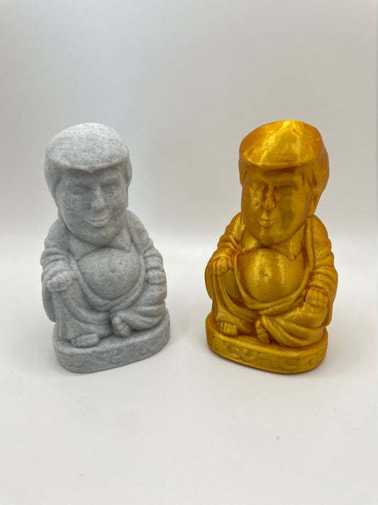 Trump Inspired Laughing Buddha