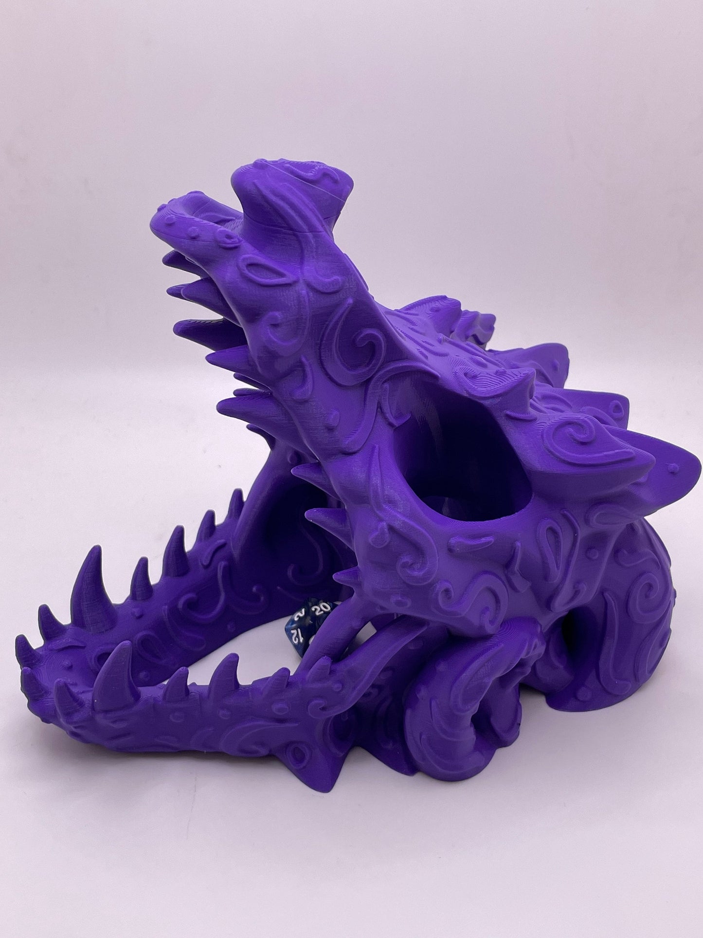 Decor Dragon Skull Dice Tower Dice Roller