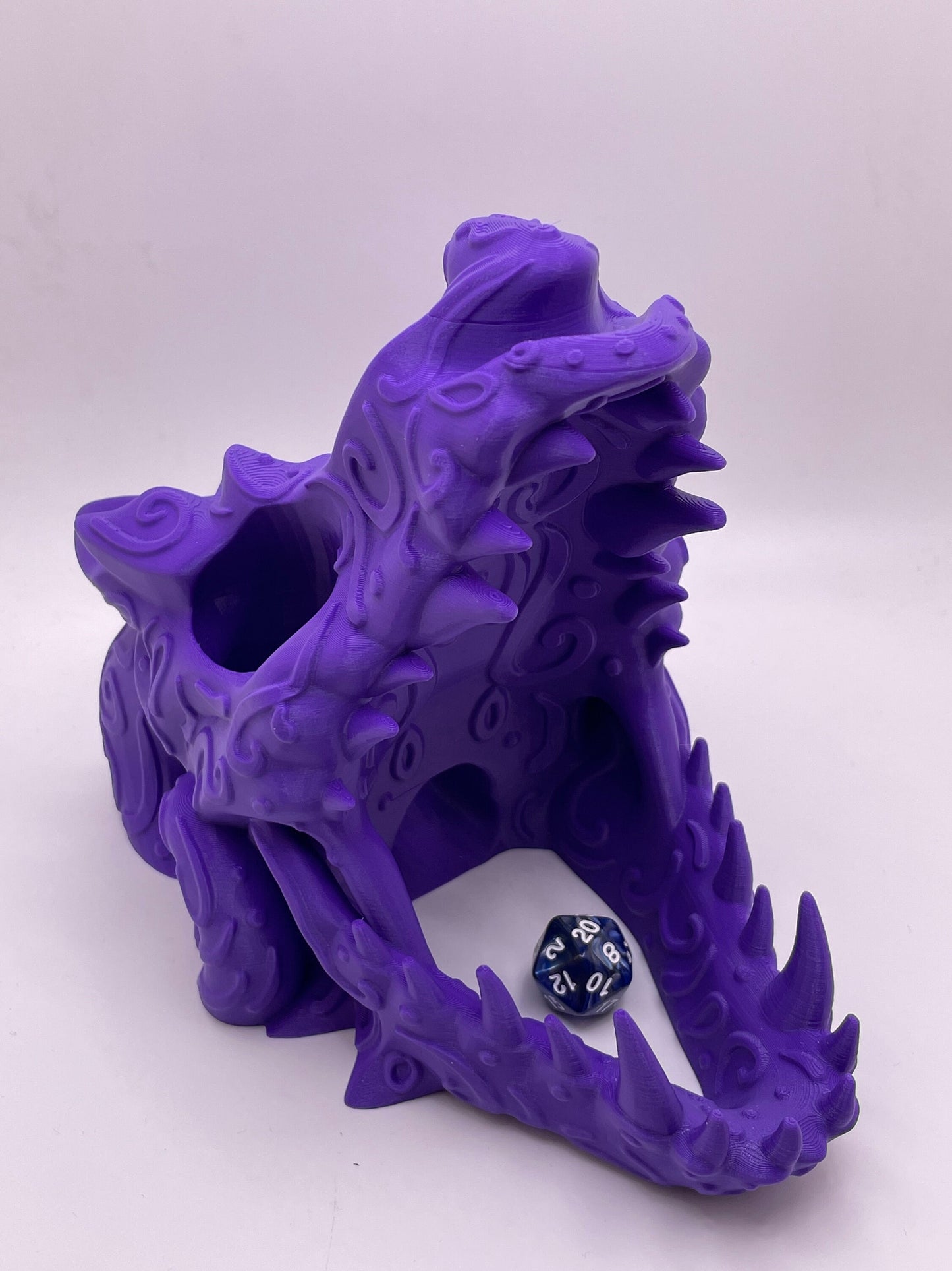 Decor Dragon Skull Dice Tower Dice Roller