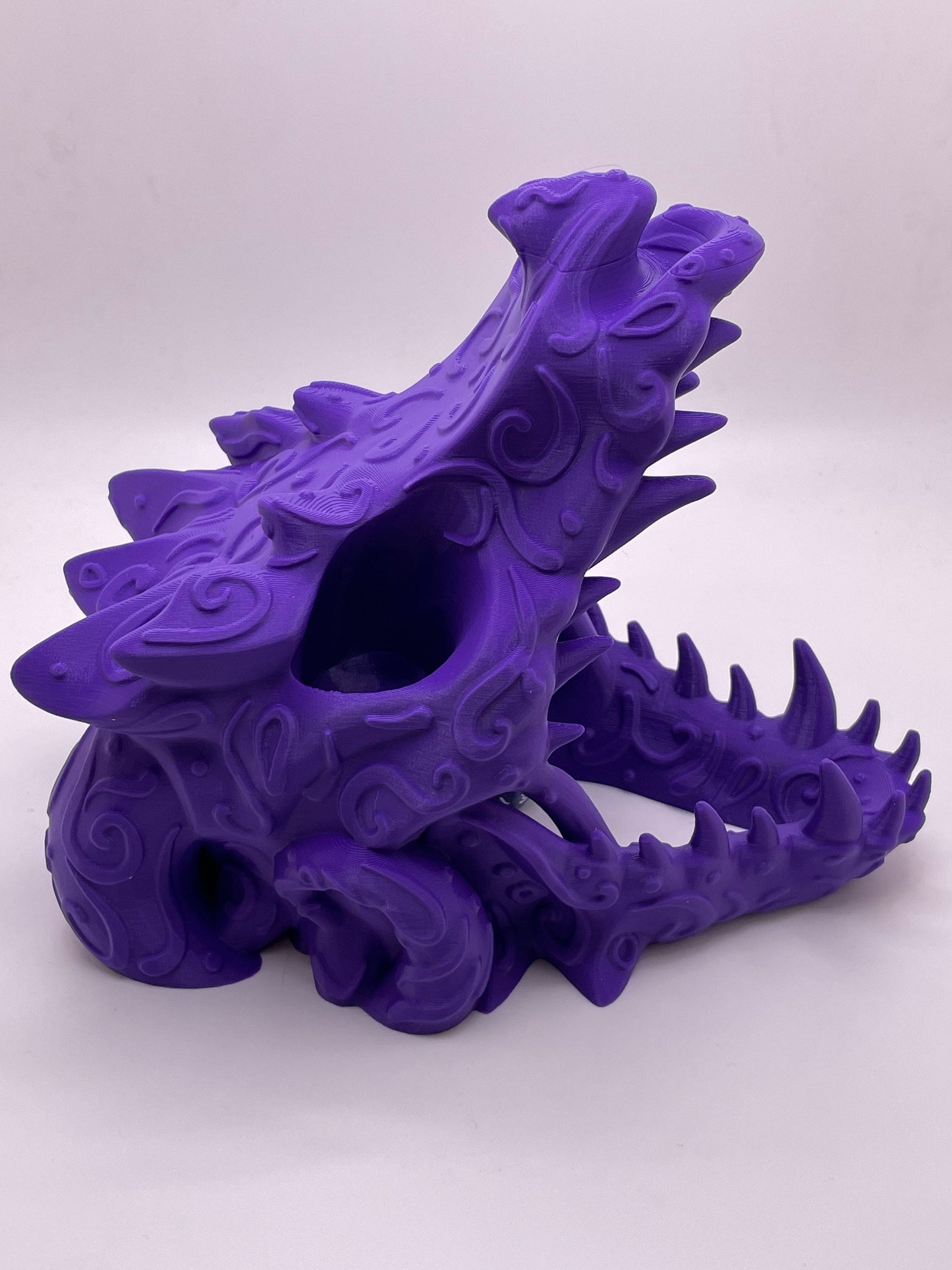 Decor Dragon Skull Dice Tower Dice Roller