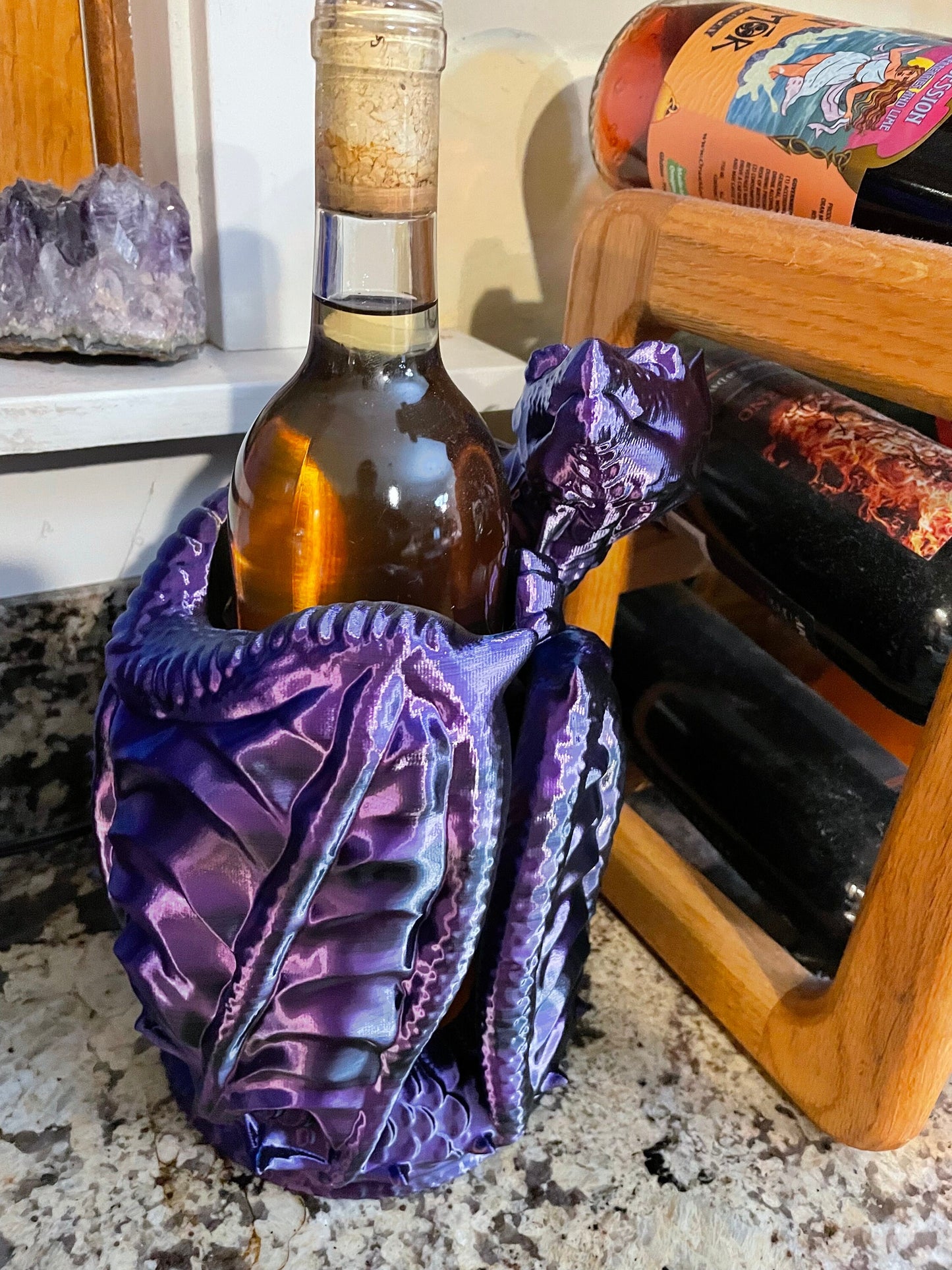 Dragon Bottle Holder Bottle Stand